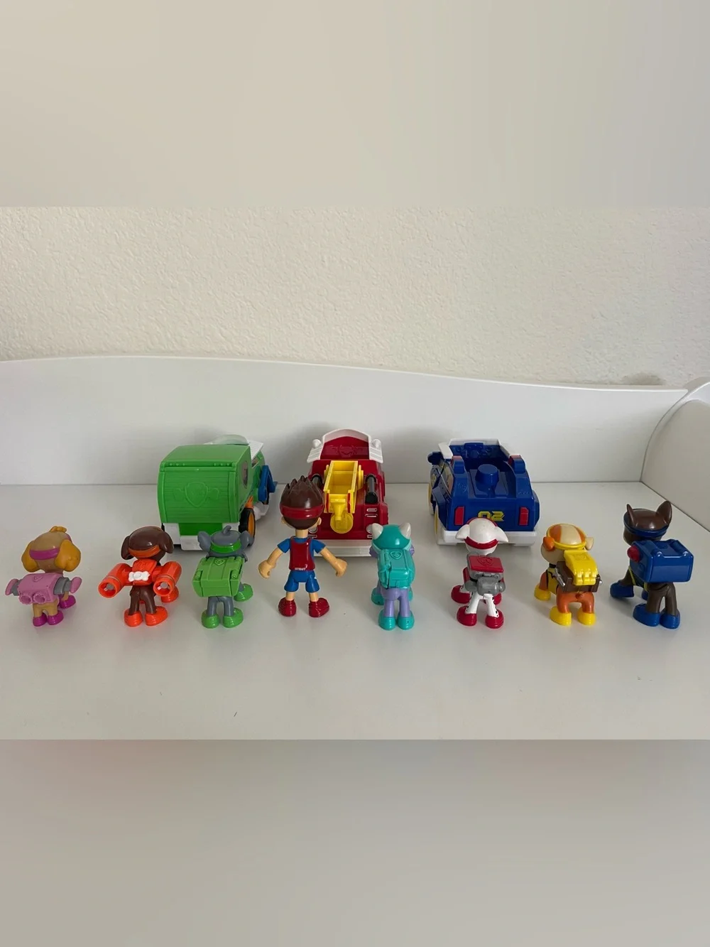 Paw Patrol All Star Pups Complete Figure Set including Everest HTF